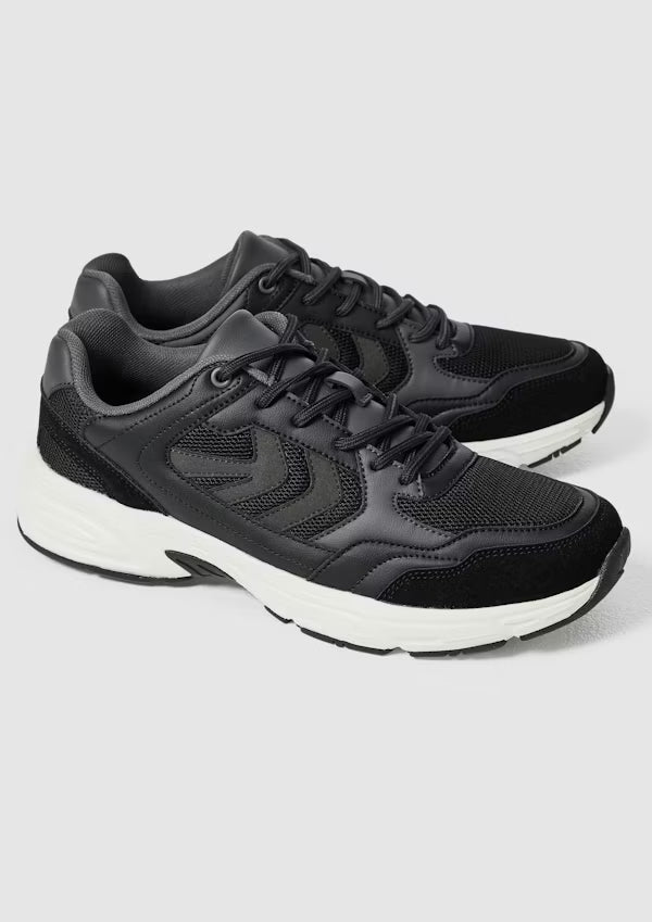 CRAZY IMP #5554 Black Shaw Lace Up Shoe